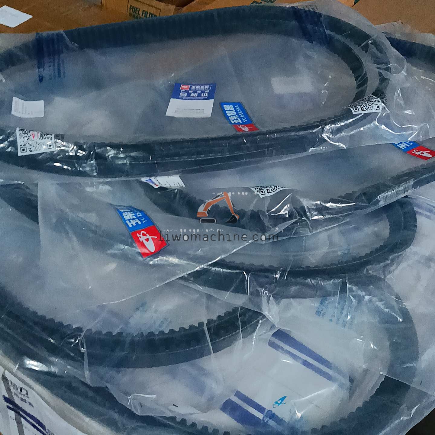 XCMG YC80-AV22x1535A Клинчатый ремень Yuchai YC80-AV22x1535A - Professional Construction Machinery Parts