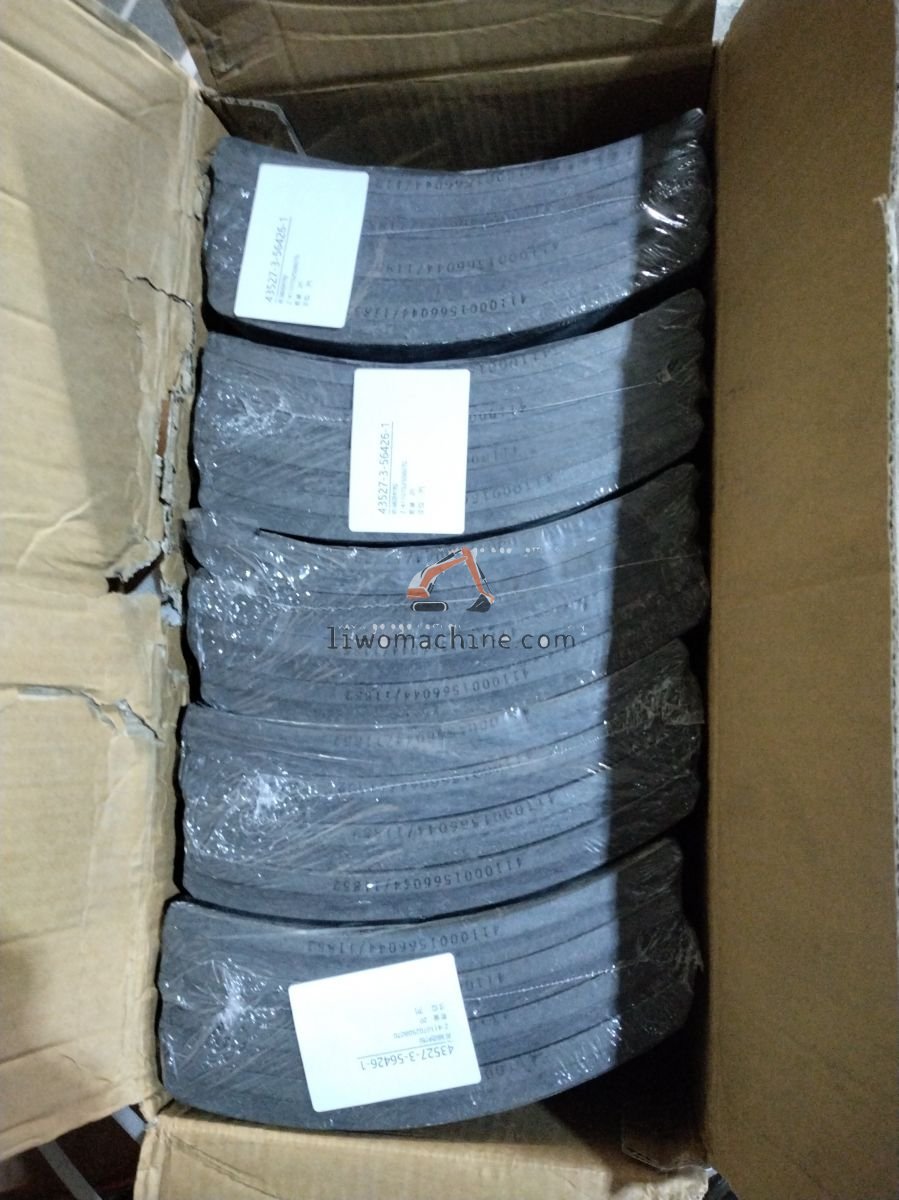 XCMG ZJ4110702508070 前制动衬板 - Professional Construction Machinery Parts