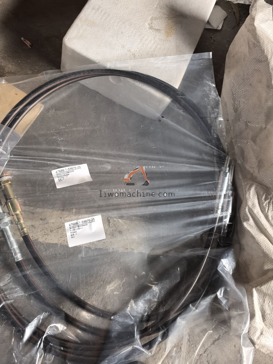XCMG ZL30H-2250MM 常林ZL30H变速操纵软轴 - Professional Construction Machinery Parts