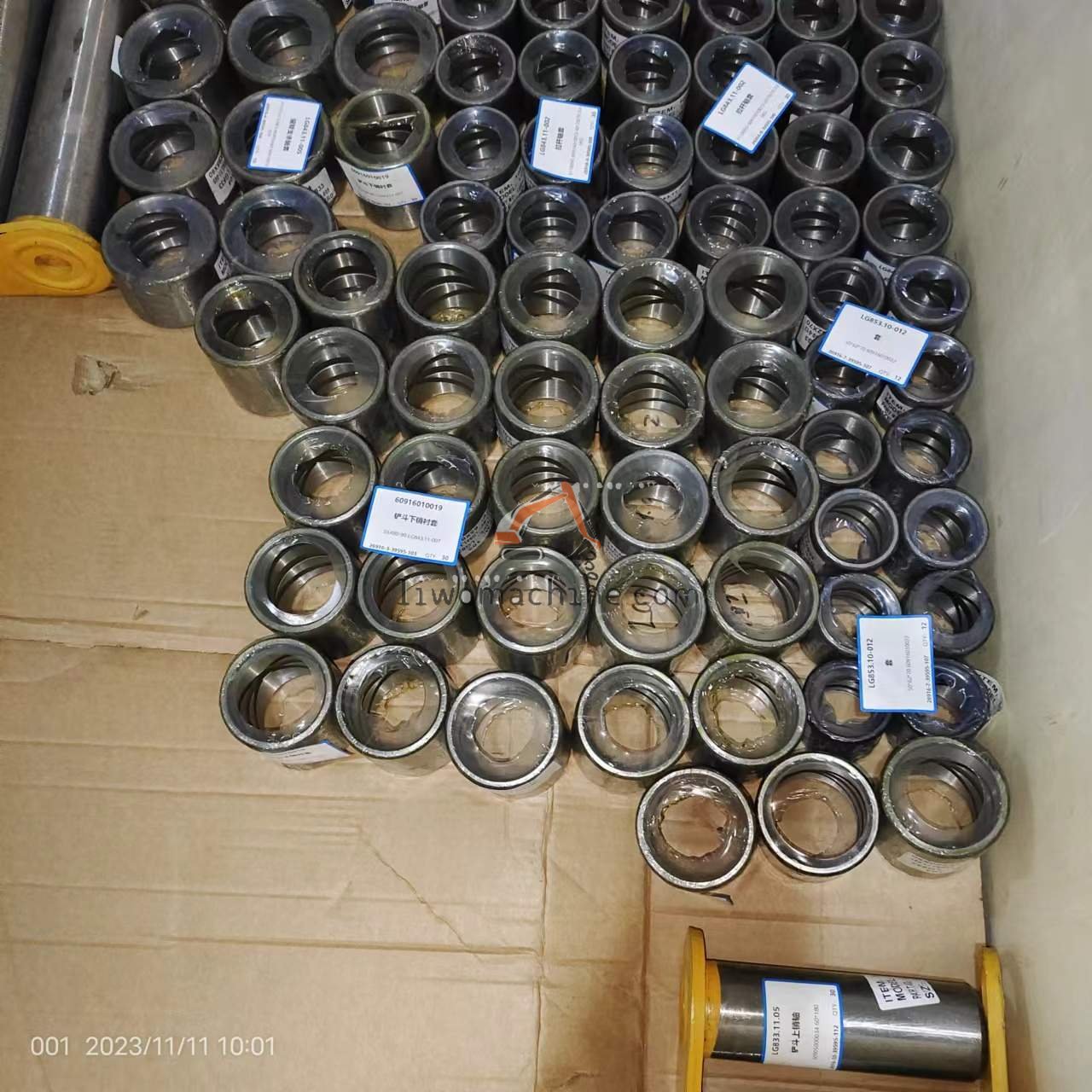 XCMG ZL40-630006A 转向油缸衬套40*50*45mm - Professional Construction Machinery Parts