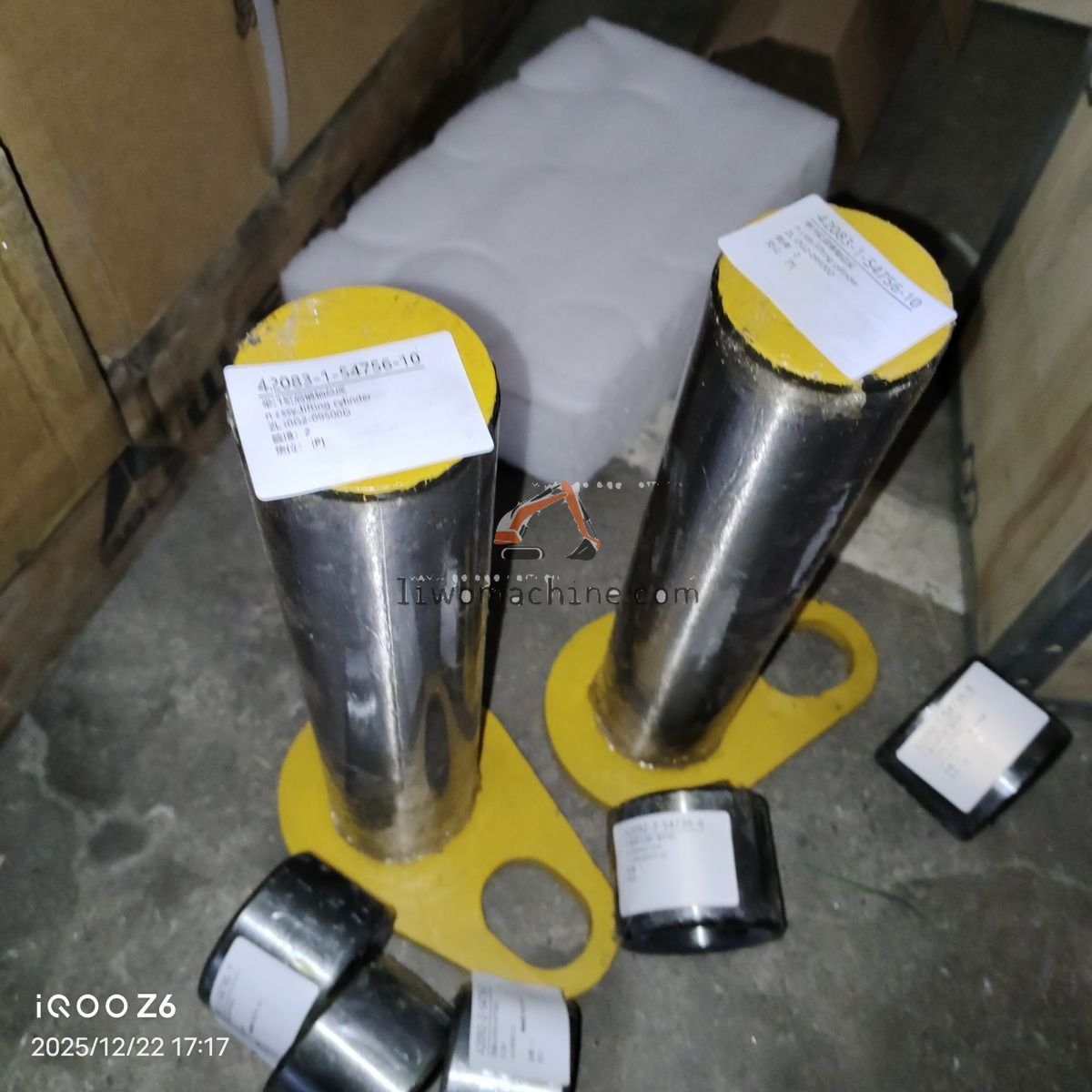 XCMG ZL50G2-09500D R/pin assy.,lifting cylinder - Professional Construction Machinery Parts